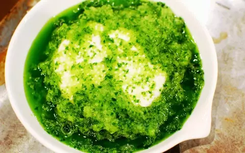 エスニック風　おろしきゅうり冷麺