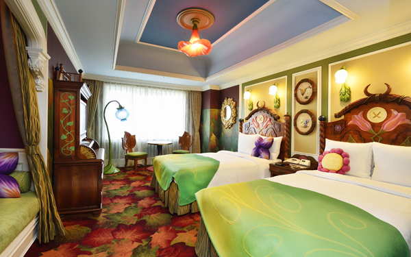 東京ディズニーランドホテルに、ファンタジーあふれる新しいゲストルームが登場！　