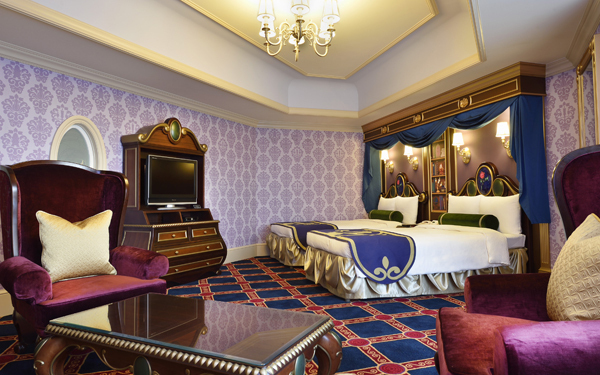 東京ディズニーランドホテルに、ファンタジーあふれる新しいゲストルームが登場！　