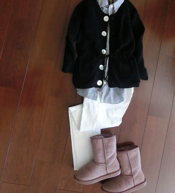 ちょっと飽き気味のムートンブーツ、マンネリ打破でまだまだ履けます