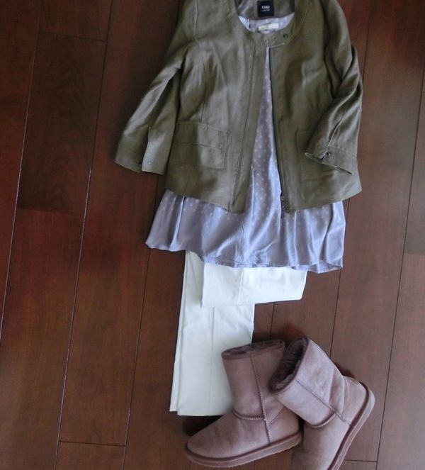 ちょっと飽き気味のムートンブーツ、マンネリ打破でまだまだ履けます