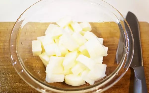 蓮根と山芋でポテトサラダを作ったらダブルでほくほくしてウマすぎた