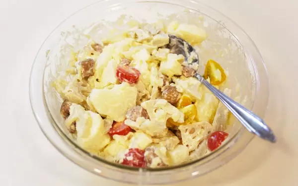 蓮根と山芋でポテトサラダを作ったらダブルでほくほくしてウマすぎた