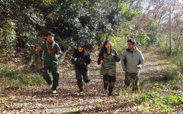 仲間とミッションをクリアしながら走る。“ファン・ラン”の非日常感にワクワク！