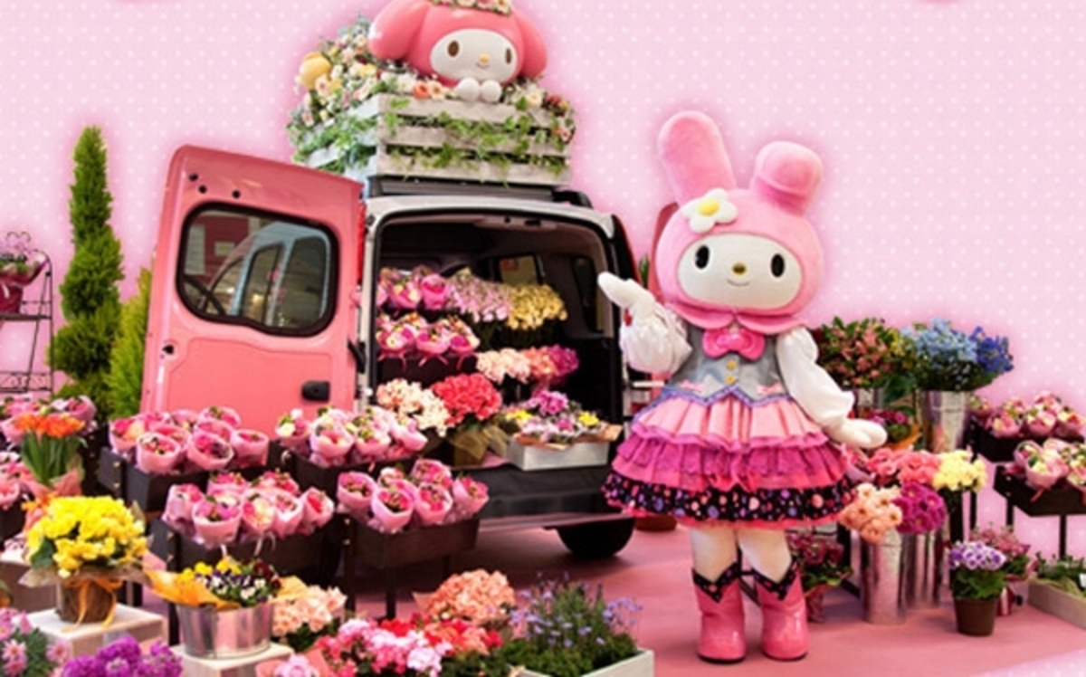 マイメロディ40周年 思いやりお花屋さん が4月4日に宮城でオープン ウーマンエキサイト 1 2