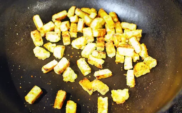 春色＆ヘルシーなサラダでおもてなし「そら豆とテンペの春サラダ」