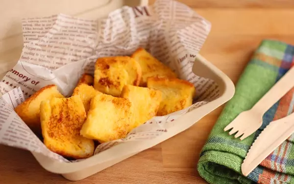 ゴールデンウィークで渋滞にハマっときのお助けレシピ！ ひとくちフレンチトースト