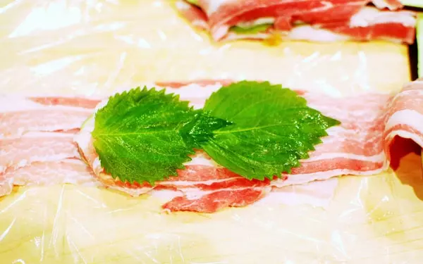 ジューシーで癖になる味わい「大葉と茄子のミルフィーユカツ」