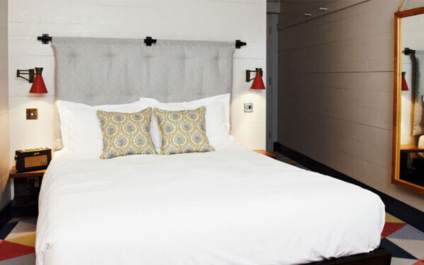 The Hoxton Hotel Shoreditchのベッドルーム