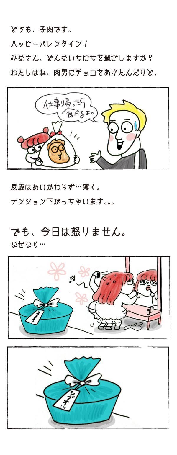彼氏と正反対のイケメン美容師とバレンタインに…【それいけ！子肉ちゃん Vol.12】