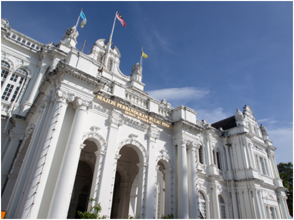 街中がアート！　マレーシア世界遺産の島で景色を楽しむ