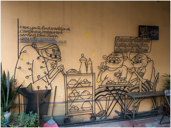 街中がアート！　マレーシア世界遺産の島で景色を楽しむ