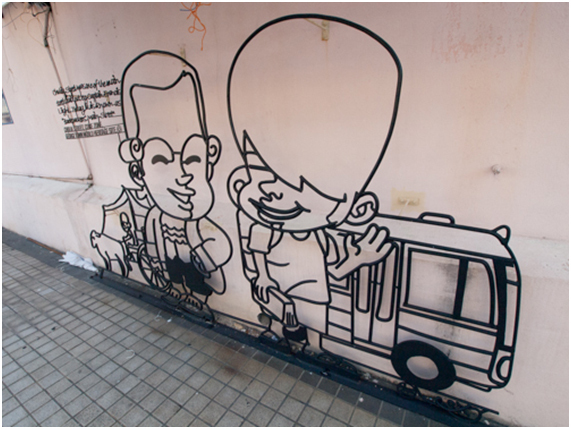 街中がアート！　マレーシア世界遺産の島で景色を楽しむ