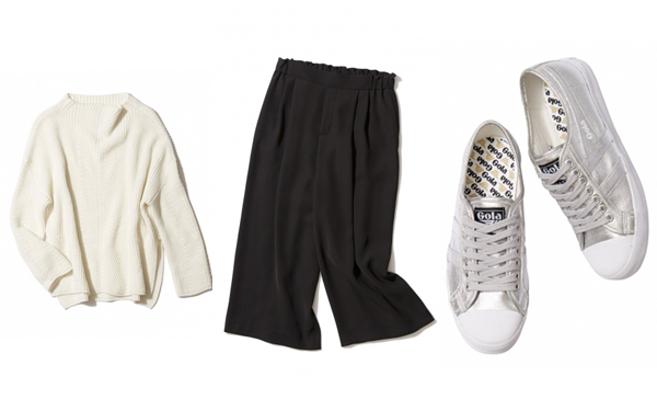 春のマストアイテム！　ON/OFFコーデにもOKなガウチョは●●と●●を選ぶとよし