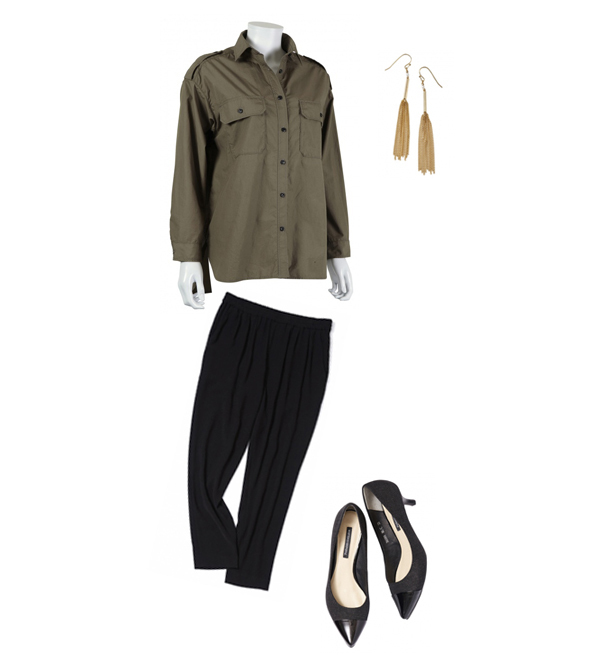 春のオフィスコーデは5アイテムで完成！　5日間着まわし術