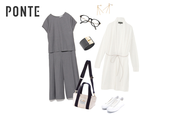 ワーキングママにおすすめ！　春の新作セットアップコーデ