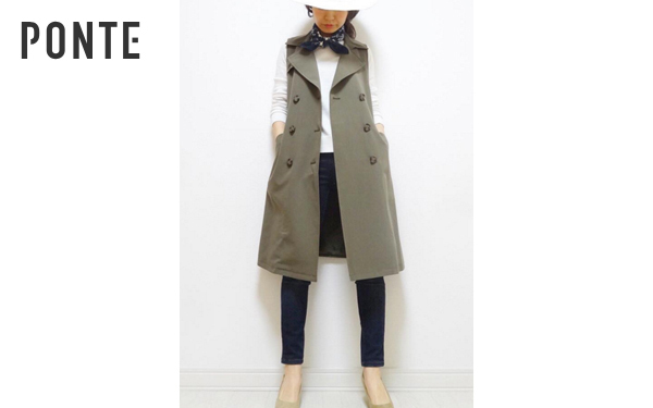 春はロングジレを狙え！「モードorカジュアル」スタイル別着こなし術