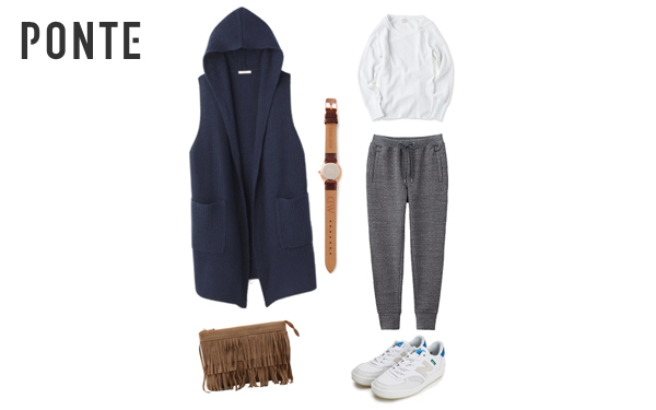 春はロングジレを狙え！「モードorカジュアル」スタイル別着こなし術