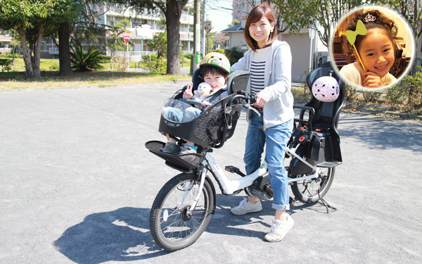 【子供乗せ電動アシスト自転車比較！】ヤマハ「PAS Babby」／横浜市在住　ちなつ（152cm）