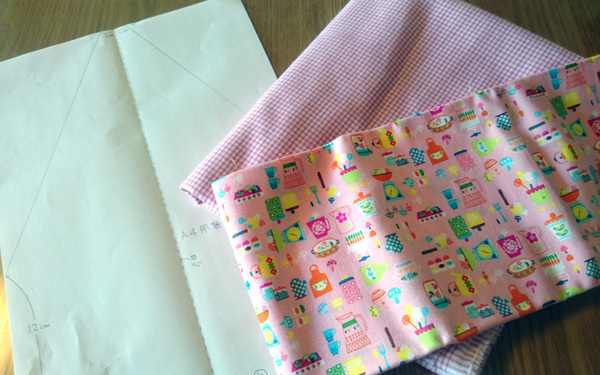 おにぎりポーチの作り方。簡単、手縫いでもOK！