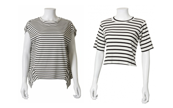 定番アイテムがワンランクアップ！　ボーダーカットソーでつくるオフィススタイル