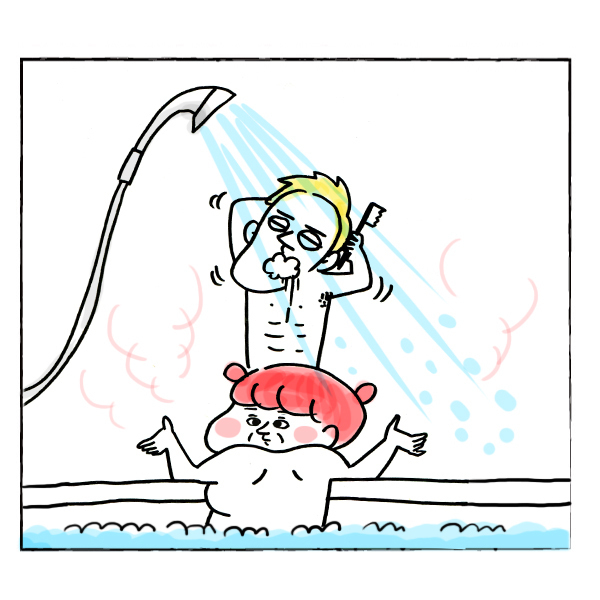 「一緒にお風呂」がときめくのはいつまで？【それいけ！子肉ちゃん～新婚編～ Vol.5】