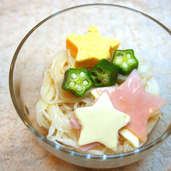 子どもと一緒に行事食　七夕節句に「星のそうめん」はいかが？