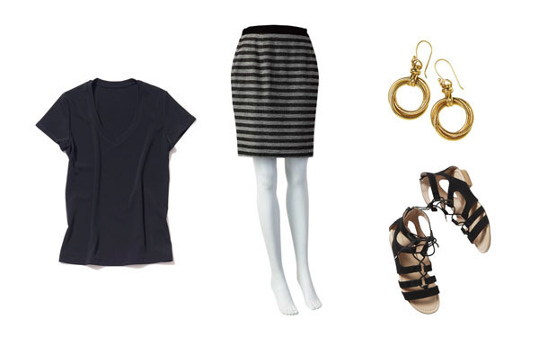 脱・カジュアル！　ラフでシックな“大人のTシャツスタイル”