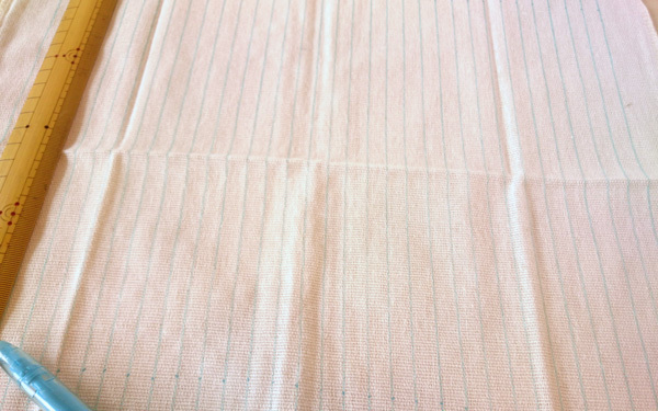 ふきんを丈夫に、かわいくするDIY