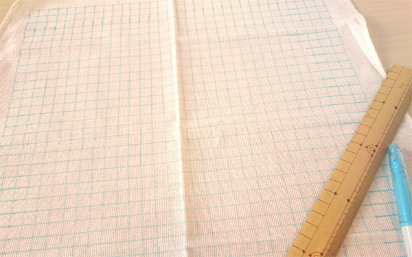 ふきんを丈夫に、かわいくするDIY