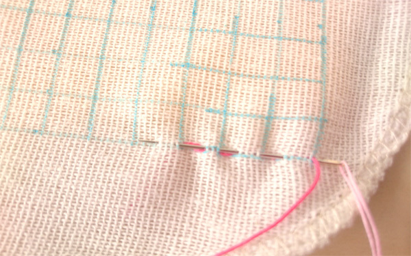 ふきんを丈夫に、かわいくするDIY