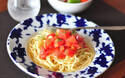 暑い夏のお助けごはん　フレッシュトマトの冷製パスタ