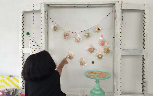 描いて、飾って、パクリ！　子どもと楽しむ「アイシングもなかパーティ」