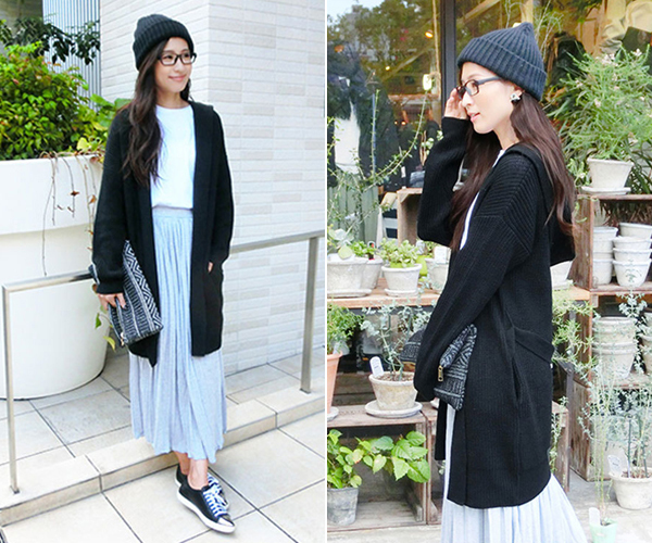 ママの時短と節約を叶える　秋冬「ロングカーディガン」