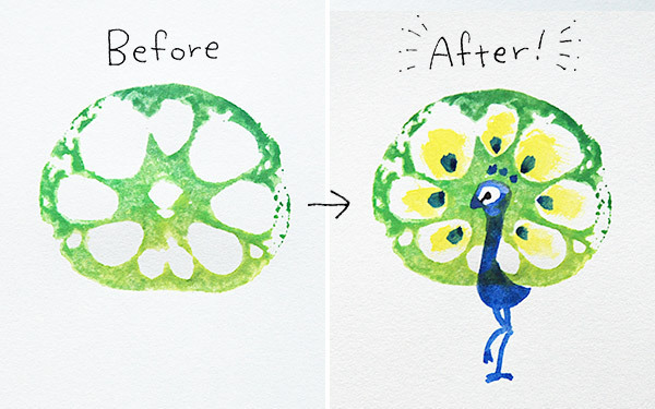 【新連載】スタンプバードの年賀状【おうちで季節イベント お手軽アートレシピ Vol.1】