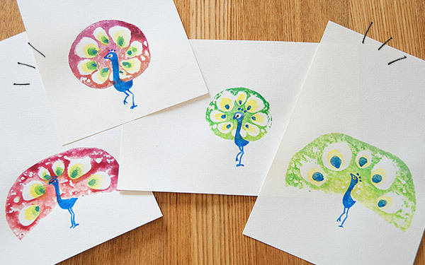 【新連載】スタンプバードの年賀状【おうちで季節イベント お手軽アートレシピ Vol.1】