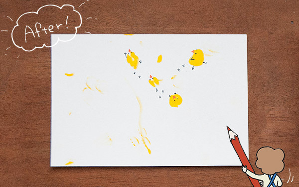 【新連載】スタンプバードの年賀状【おうちで季節イベント お手軽アートレシピ Vol.1】