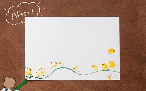 【新連載】スタンプバードの年賀状【おうちで季節イベント お手軽アートレシピ Vol.1】