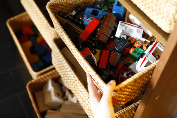 狭い家でも快適に子育て！ おしゃれに暮らす収納術 さいとうさん家のインテリア #01