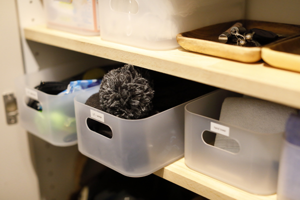 頑張らなくても片づくシステム　さいとうさん家のインテリア #03