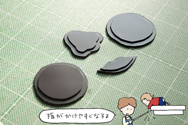 ぺったん！　マグネット福笑い、子どもが冷蔵庫に貼れるお正月飾り【おうちで季節イベント お手軽アートレシピ Vol.2】