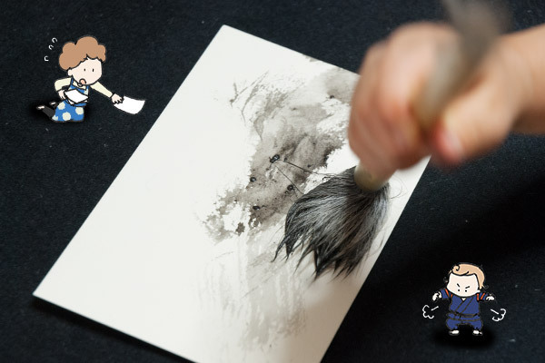 子どもとする書初め、消しゴムはんこで本格派！【おうちで季節イベント お手軽アートレシピ Vol.3】