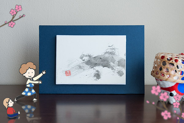 子どもとする書初め、消しゴムはんこで本格派！【おうちで季節イベント お手軽アートレシピ Vol.3】