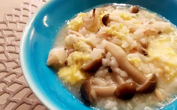 洋風おじやの完成