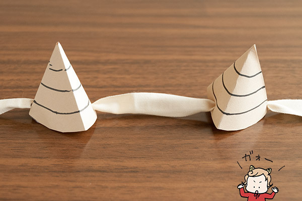 節分アイデア3選！さんかく袋の豆まき＆鬼ちゃんお面【おうちで季節イベント お手軽アートレシピ Vol.5】