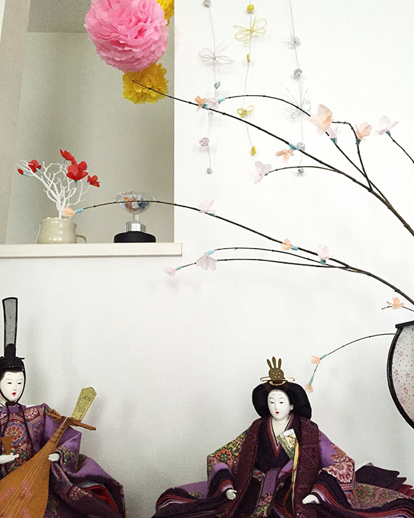 オトナ女子も満足な桃の節句！　和素材で手作りルームデコレーション