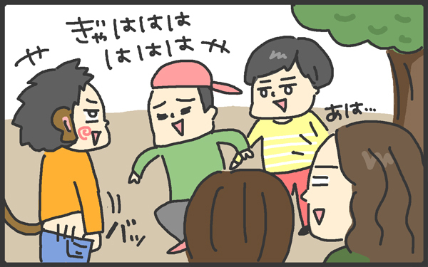 男の子育児の登竜門？　あっちでもこっちでもやってしまう困った○○とは　　【メンズかーちゃん～うちのやんちゃで愛おしいおさるさんの物語～ 第7回】