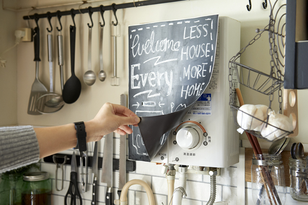 築40年のキッチンが見違える！  賃貸DIYのテクニック　EHAMIさん家のインテリア 02