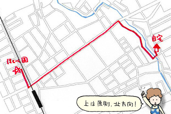 地図の書き方のコツを図解！  簡単に作れる通園・通学マップ【おうちで季節イベント お手軽アートレシピ Vol.9】
