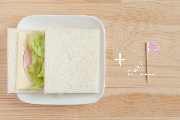 さくら開花！桜ピックのサンドイッチで、お花見の主役！【おうちで季節イベント お手軽アートレシピ Vol.10】